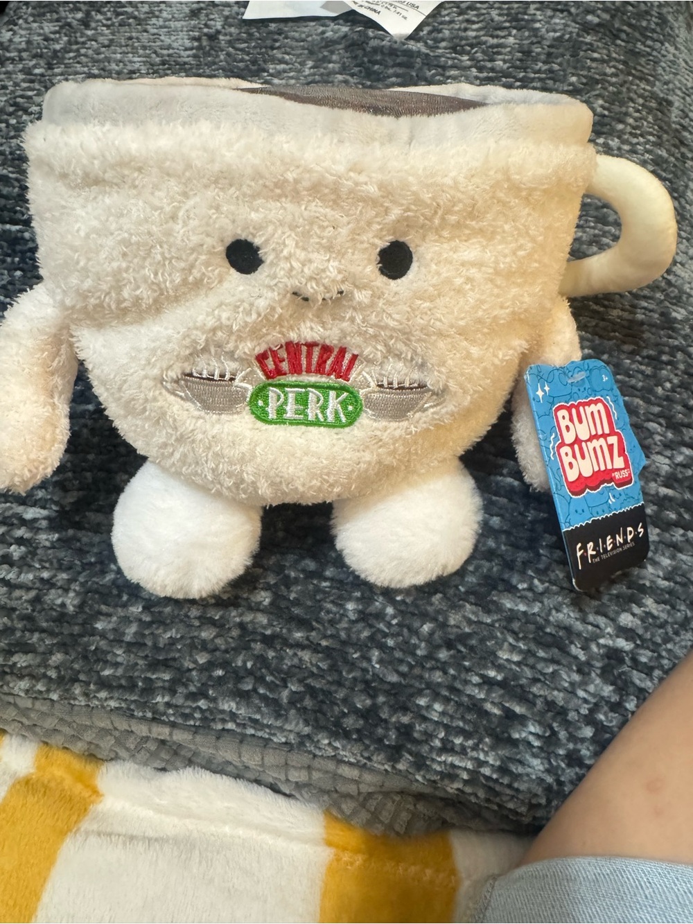 Friends Central Perk Plush Mug Plushie - Cream Coffee Cup